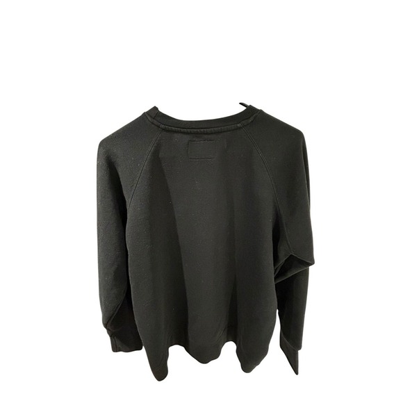 Champion Authentic Athletic Wear Adult Large Pullover Spellout Sweatshirt Black - Picture 2 of 4